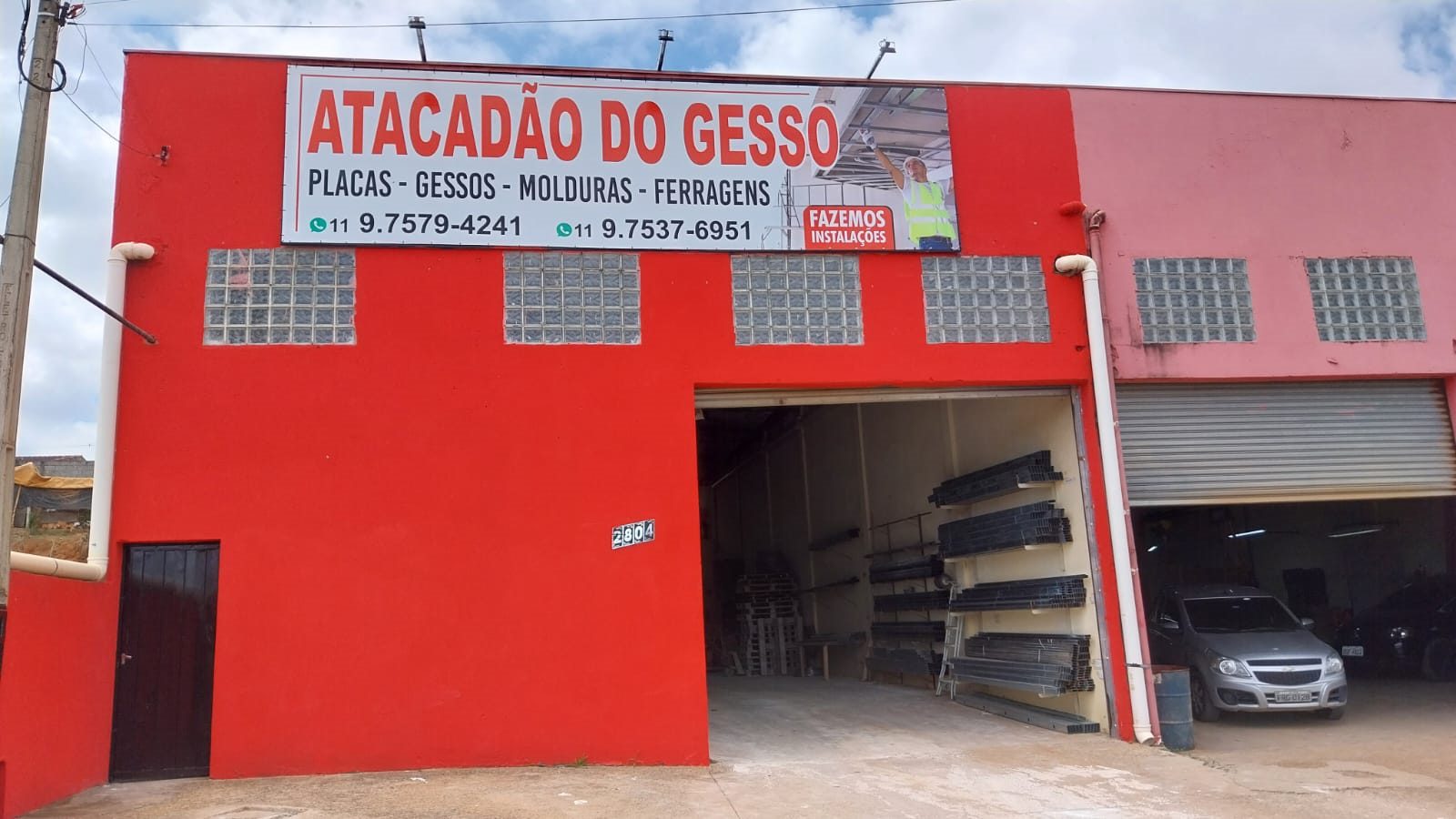 Atacadão do Gesso | Drywall em Jarinu